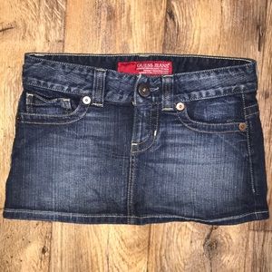 Guess Denim Mini Skirt